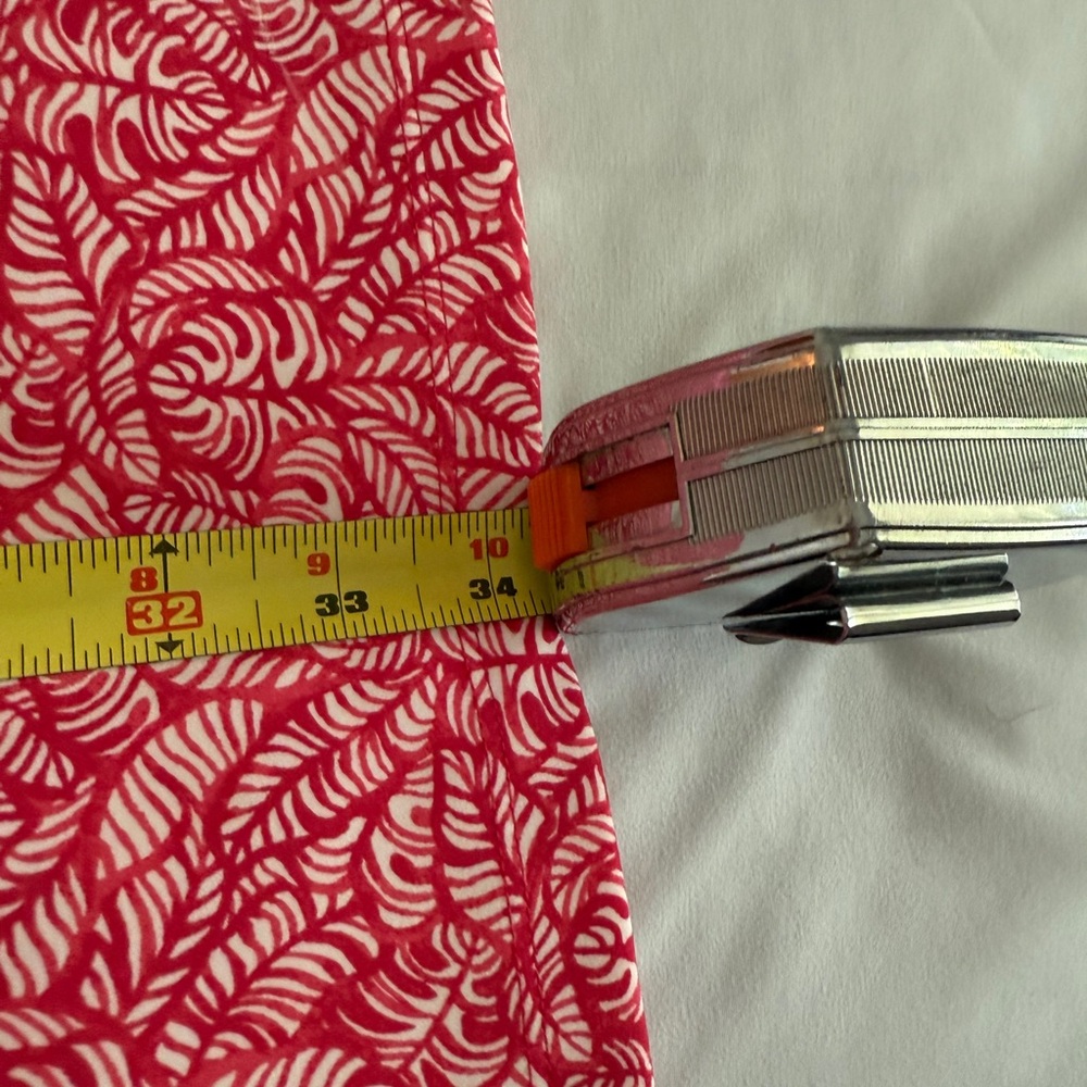 Tommy Bahama Racquet and Paddle Red White Monstera Print Tennis Dress M - Picture 6 of 8